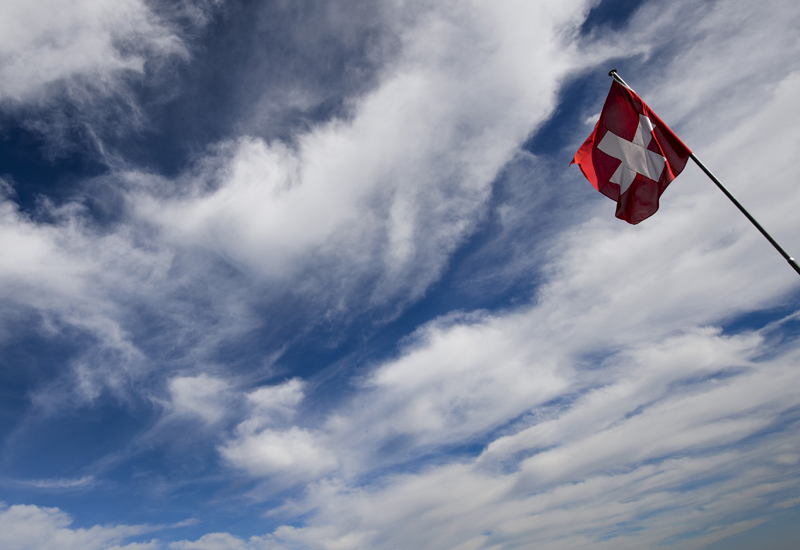 Swiss flag 153614598
